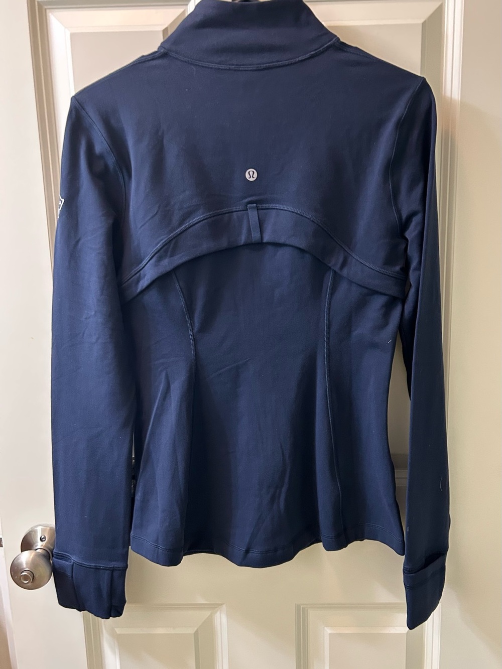 lululemon athletica New England Patriots Define Jacket in True Navy size 8 - Picture 6 of 9